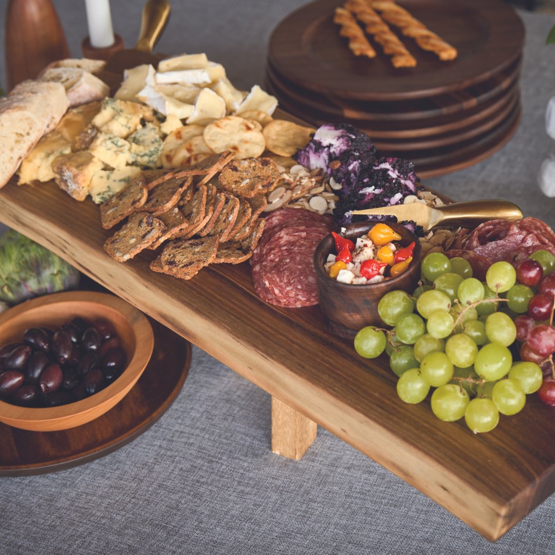 Crafting moments of togetherness, one bite at a time. Our tempting board is an invitation to share, savor, and connect. 🍽️🍷🧀

#charcuterie #charcuterieboard #wood #woodworking #holland #hollandmi #puremichigan