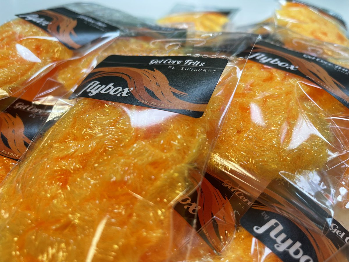 flybox's tweet photo. Who doesn’t love some sunburst?….. Gel Core Fritz | 15mm - hard to beat on stillwaters.    Available from Flybox Stockists #flytying #flyfishing https://t.co/wk7K8T8Xcu