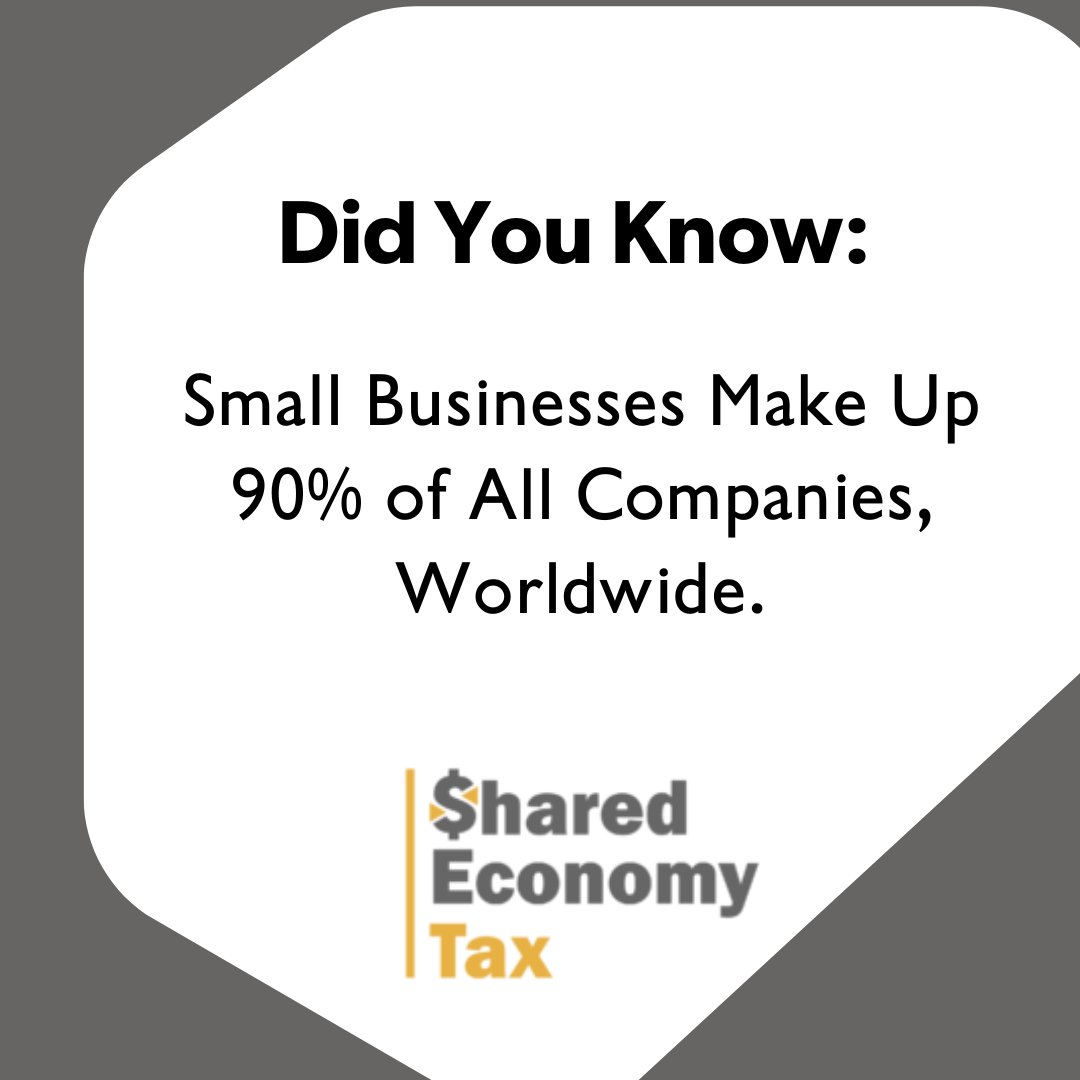 As stated by the World Bank, small and Medium Enterprises (SMEs) are the driving force behind the global economy. These exceptional businesses make up a whopping 90% of all companies worldwide and generate 50% of the total jobs globally. #SmallBusiness #SmallBusinessStatistics