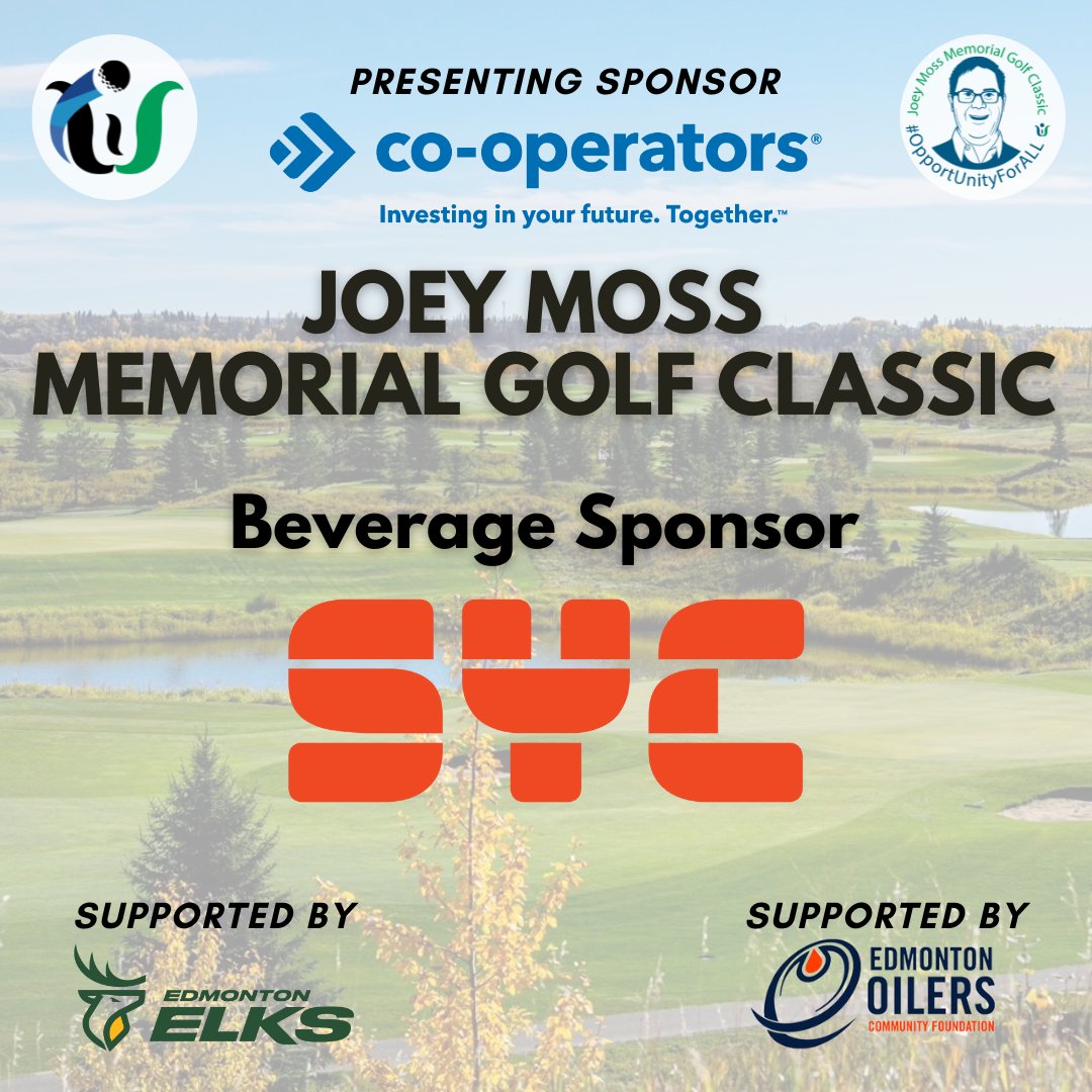 We're so excited to announce that <a href="/syc_brewing/">S.Y.C. Brewing Co.</a> is a Beverage Sponsor for the Joey Moss Memorial Golf Classic! Swing by the Moss Pit and treat yourself to a cold one from SYC - cheers! 🍻#joeymossgolfclassic #joeymoss #golfforjoey #golfforwinn #yeg #yegevents
