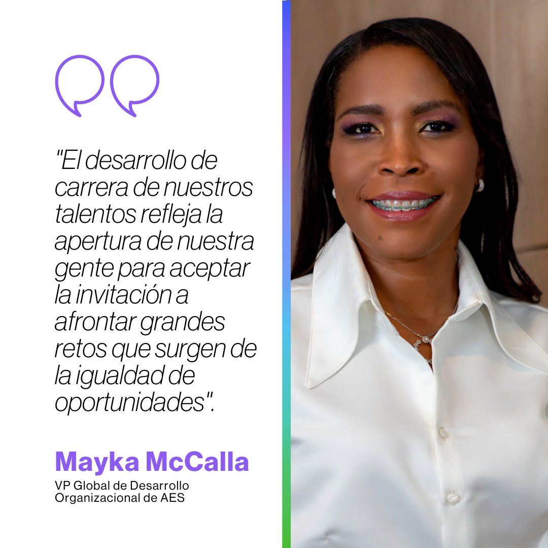 Es nuestra gente la que hace de AES Panamá un gran lugar para trabajar 💜. Como empresa fomentamos el respeto, la tolerancia, la diversidad y la igualdad de oportunidades ✅.

#AES #AESPanamá #Panamá #EnergíaMásLimpia