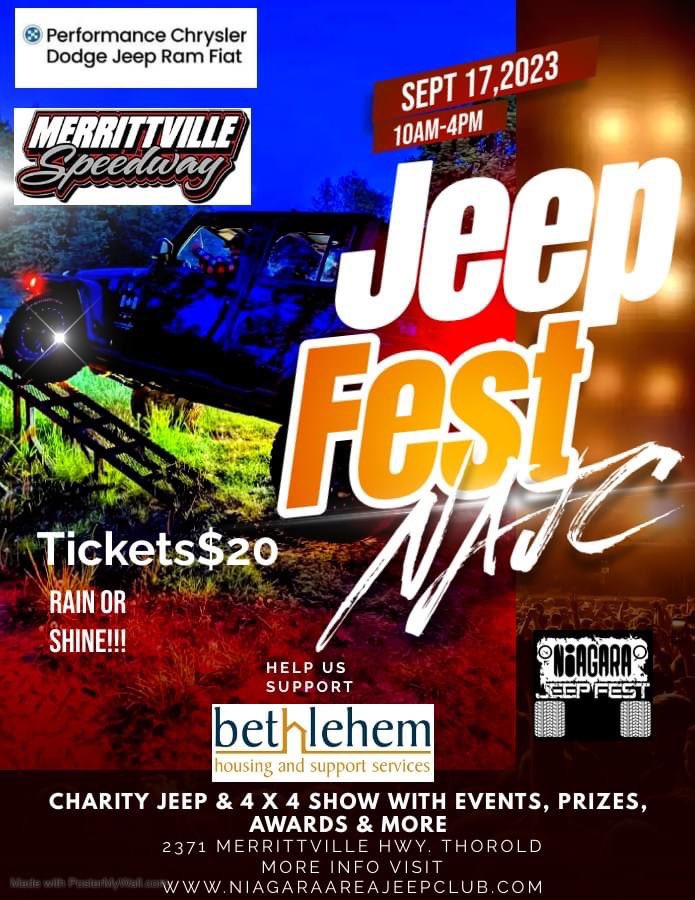 niagarareajeepc's tweet photo. Don’t forget to pre-register!!
There will be so much fun supporting a great charity!!
@BethlehmNiagara https://t.co/53Yv1bz4Eu