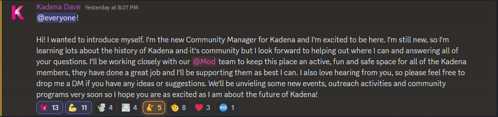 Kadena tweet media