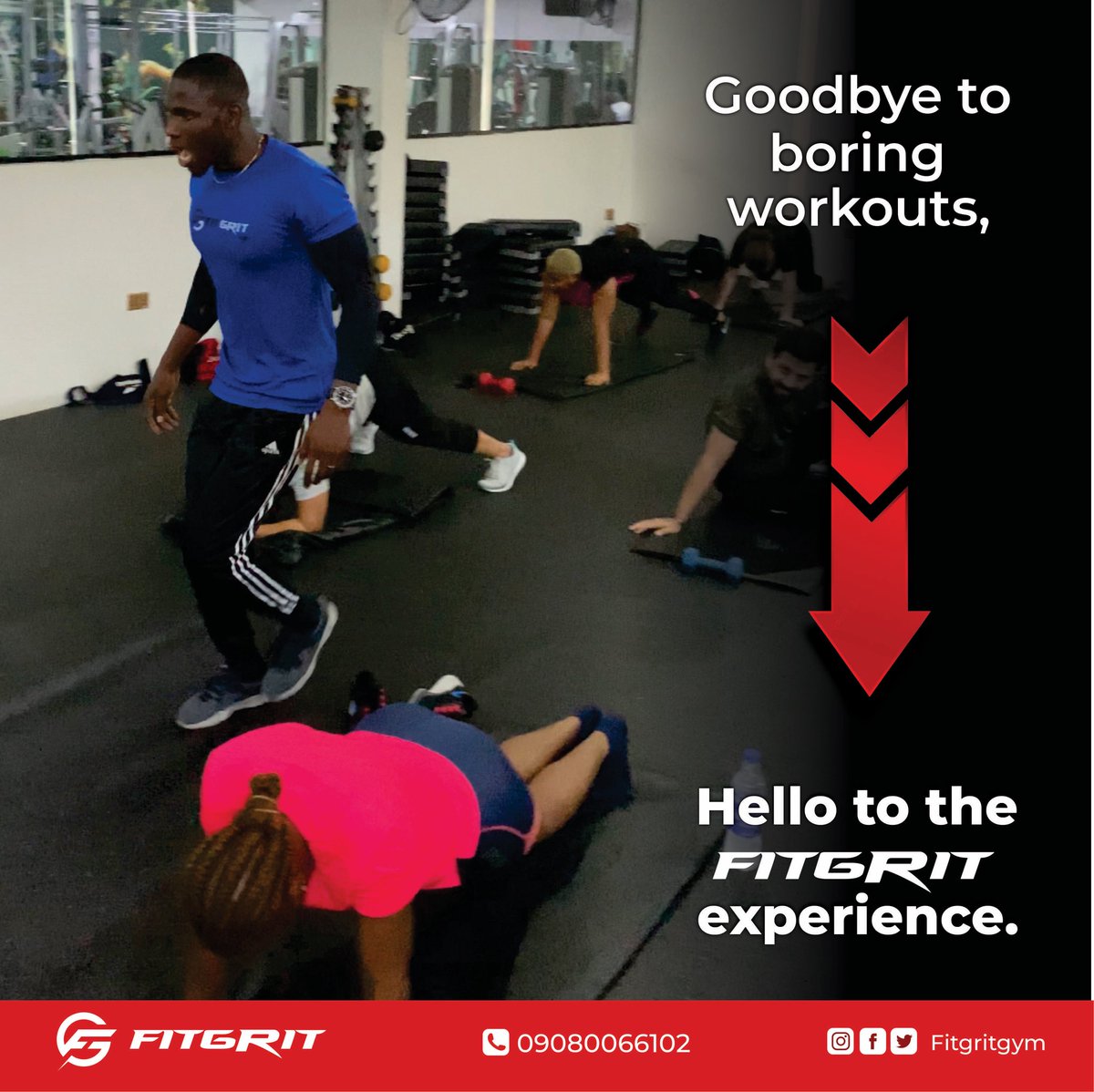 Our group fitness classes are designed to keep you motivated, energized and having a blast while achieving your fitness goals.

Check our class schedule and find your perfect fire.

#Fitgritgym 
#Workoutclasses
#funworkout 
#groupclasses