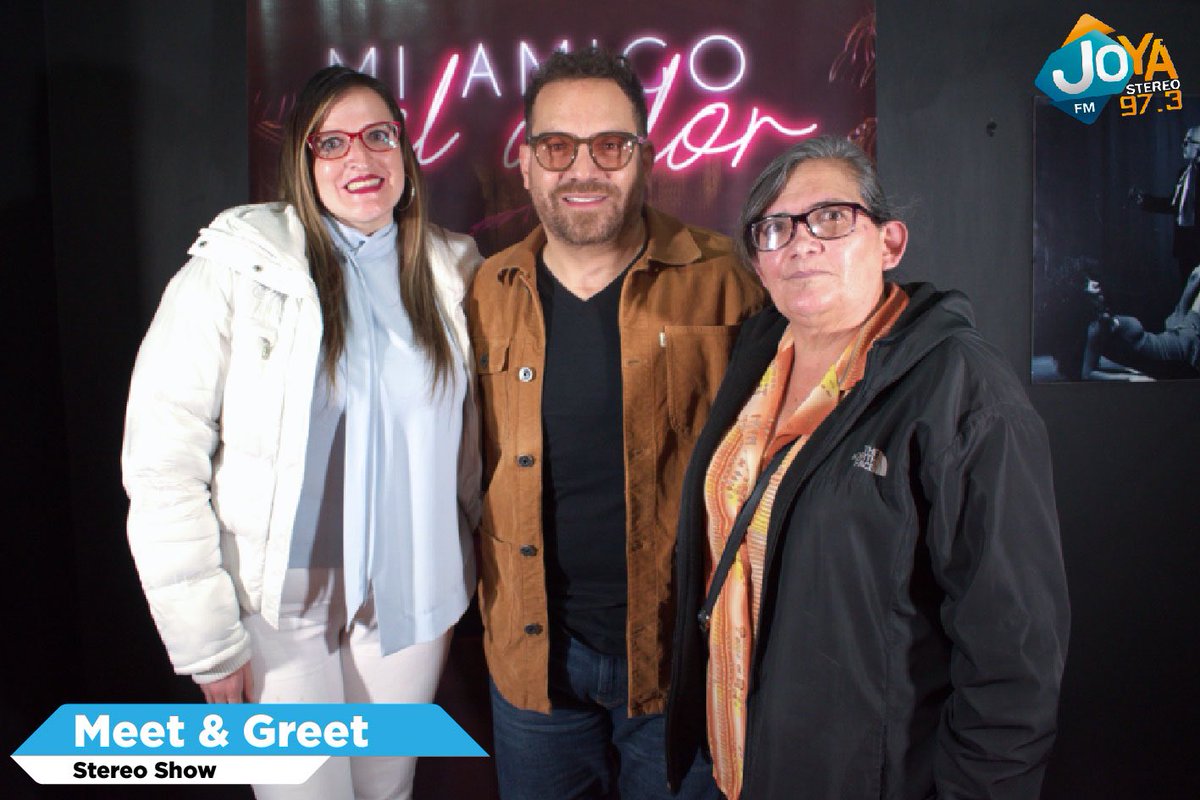 JoyaStereo's tweet photo. 📸 Revive los mejores momentos del Meet and Greet con @juanfervelasco en el increíble Stereo Show. La música y las emociones se unieron en una experiencia inolvidable. 🎶✨
#meetandgreet #stereoshow #juanfernandovelasco https://t.co/2QXECuvpCi