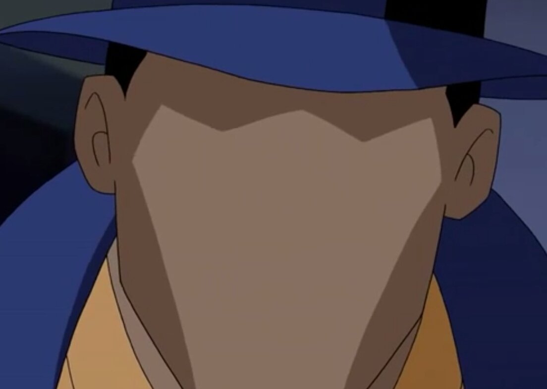 Thatguywithnof1's tweet photo. Characters with no face or wearing featureless mask/armour https://t.co/gNCZZs18nl