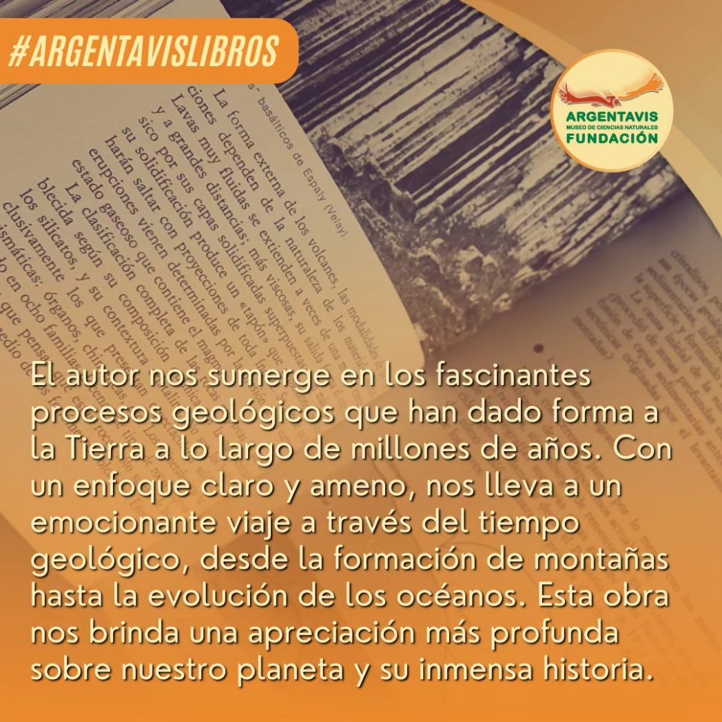 🌟📖 ¡Lectura recomendada semanal! 📚🌄 Explora la maravilla de la naturaleza y ciencias. Sumérgete en biodiversidad, geología, ecología y más. 🌿🌏 ¡Aventúrate en un mundo de descubrimientos! 📚🔍🌿 #ArgentavisFundacion #Libros #Museo #LecturaRecomendada #Books #Ciencia #Nature