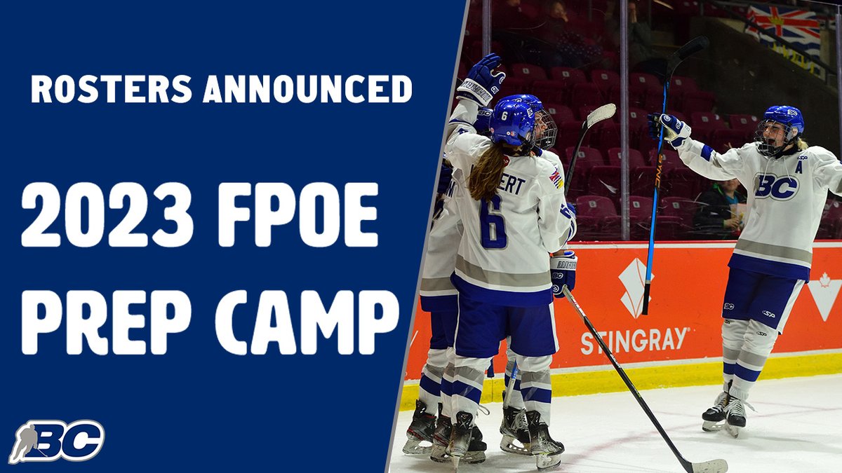 Another step closer to the final squad! We’re excited to announce the roster for the Female U18 POE Prep Camp! These girls will be competing for a spot on Team BC at the 2023 National Women’s Under-18 Championship in Dawson Creek in November. Read more: bchockey.net/news-listing/b…