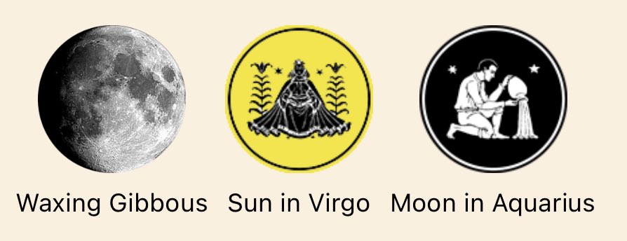 DoulaTarot's tweet image. Embrace a day of practical innovation as the Waxing Gibbous Moon in Aquarius harmonizes with the Sun in Virgo. Detail-oriented tasks meet creative ideas, encouraging a balanced approach that bridges tradition and innovation. 🌔♍♒ #PracticalInnovation #BalancedApproach