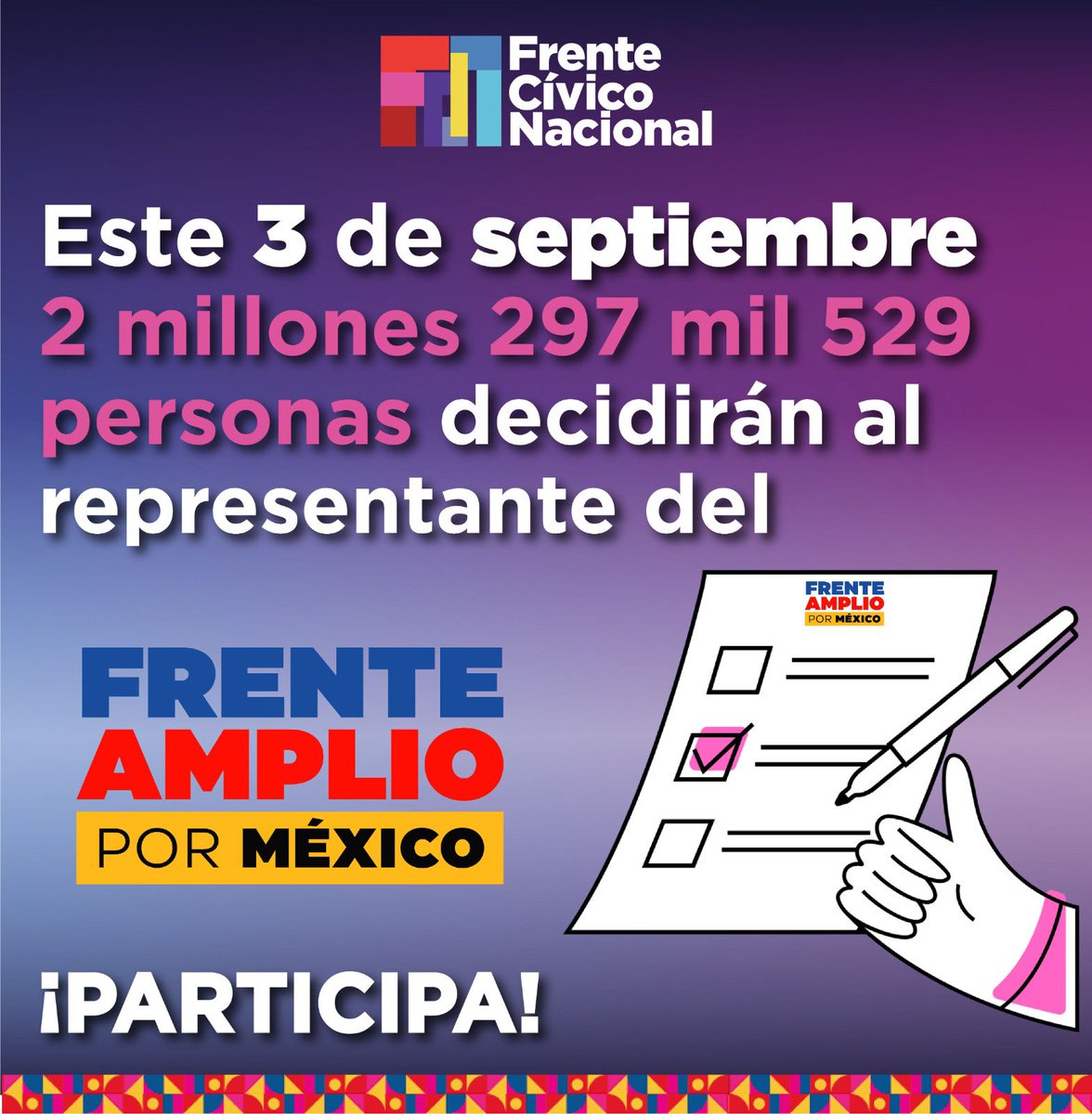 Ya estamos listos para el 3 de septiembre 
¡Solo faltas tú!
#AhoraTuDecides