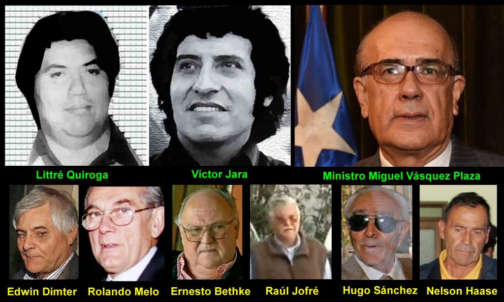 ¡Golpistas cobardes!
Uno de los militares condenados por el asesinato de Víctor Jara se suicida antes de ser detenido.
Hernán Chacón Soto, de 86 años, brigadier de Ejército de #Chile en retiro, condenado a 25 años de cárcel se suicidó. 
#VictorJara elpais.com/chile/2023-08-…