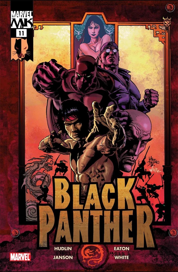 Black Panther (Vol. 4) #11 

Art by: Mike Deodato Jr. and Dean White

#BlackPanther #ShangChi #MarvelComics