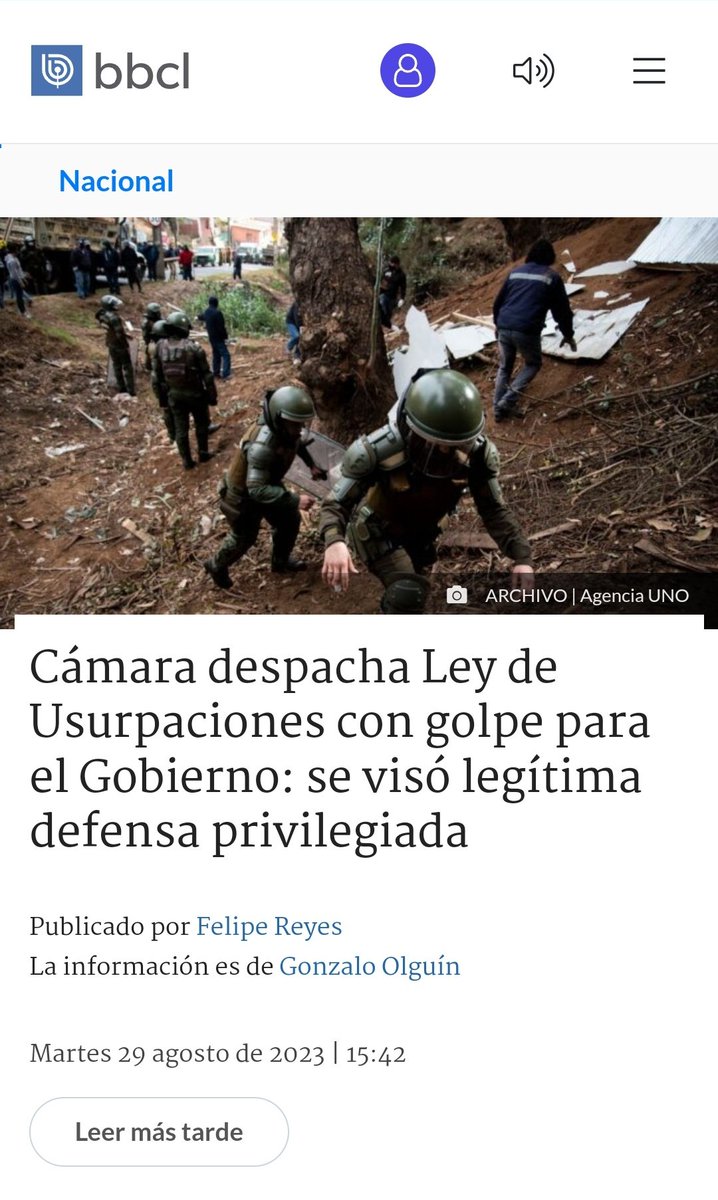 antofaopina2022's tweet photo. será el Senado quien defina la suerte de la denominada Ley de Usurpaciones. https://t.co/Gc2Fpk8FGl