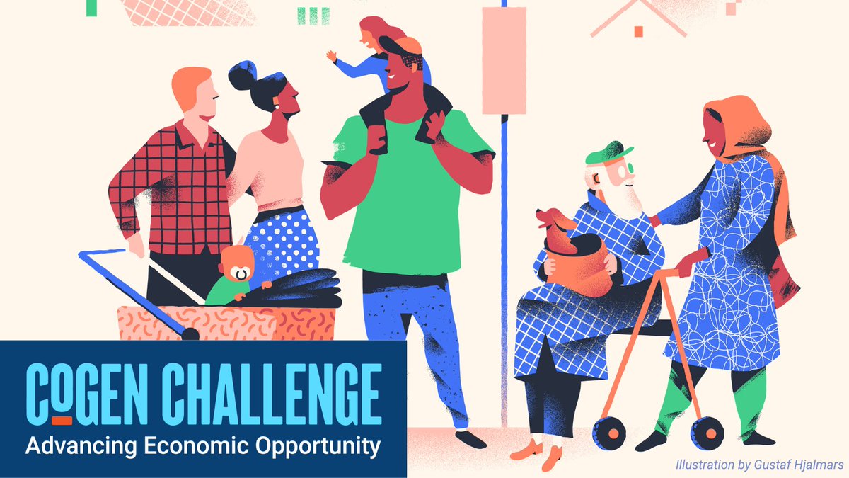 Applications are open! CoGenerate is seeking 8 initiatives bringing generations together to advance economic opportunity — and offering $20K investments in each, plus expert coaching and peer support. Deadline 10/16. Details: cogenerate.org/economic-oppor…