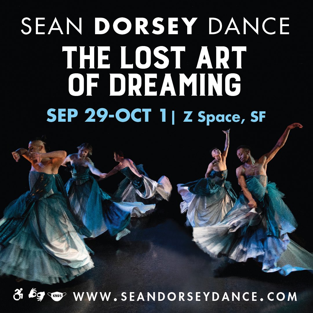 📯 WE’RE BAAACK🤩 Tix are LIVE for the return of Sean Dorsey Dance’s #TheLostArtofDreaming  in SF for 3 shows only, as part of a 10-city international tour! 

🎟️ seandorseydance.com