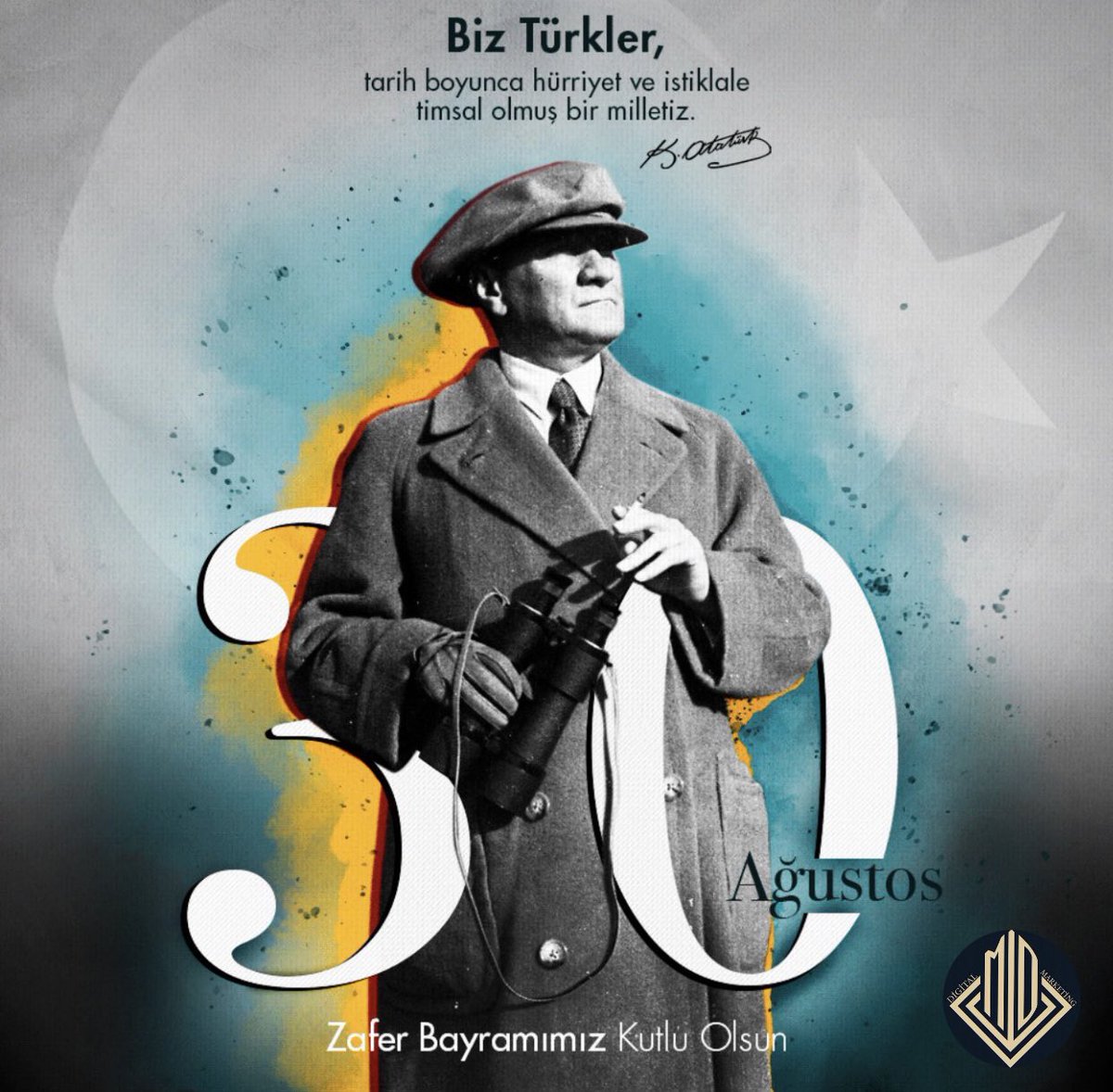 🇹🇷 Bağımsızlık mücadelemizin en büyük zaferi, 30 Ağustos Zafer Bayramımızın 101. yılını kutluyor; İzinden asla ayrılmayacağımız Ulu Önderimiz Gazi Mustafa Kemal Atatürk’ü, silah arkadaşlarını saygıyla anıyoruz. #30AgustosZaferBayrami #ZaferBayramı