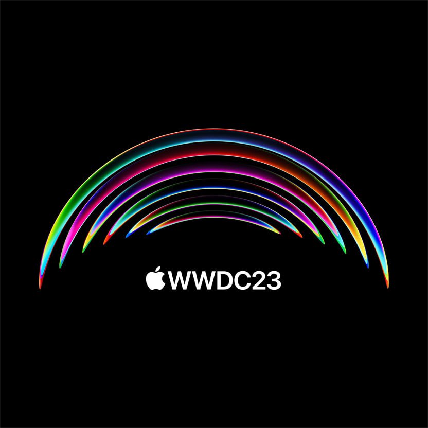 WWDC23

“Code new worlds”: hinting at a whole new platform, visionOS

Original invite (right): Shape of Vision Pro

Bubble effect: Lens design of Vision Pro