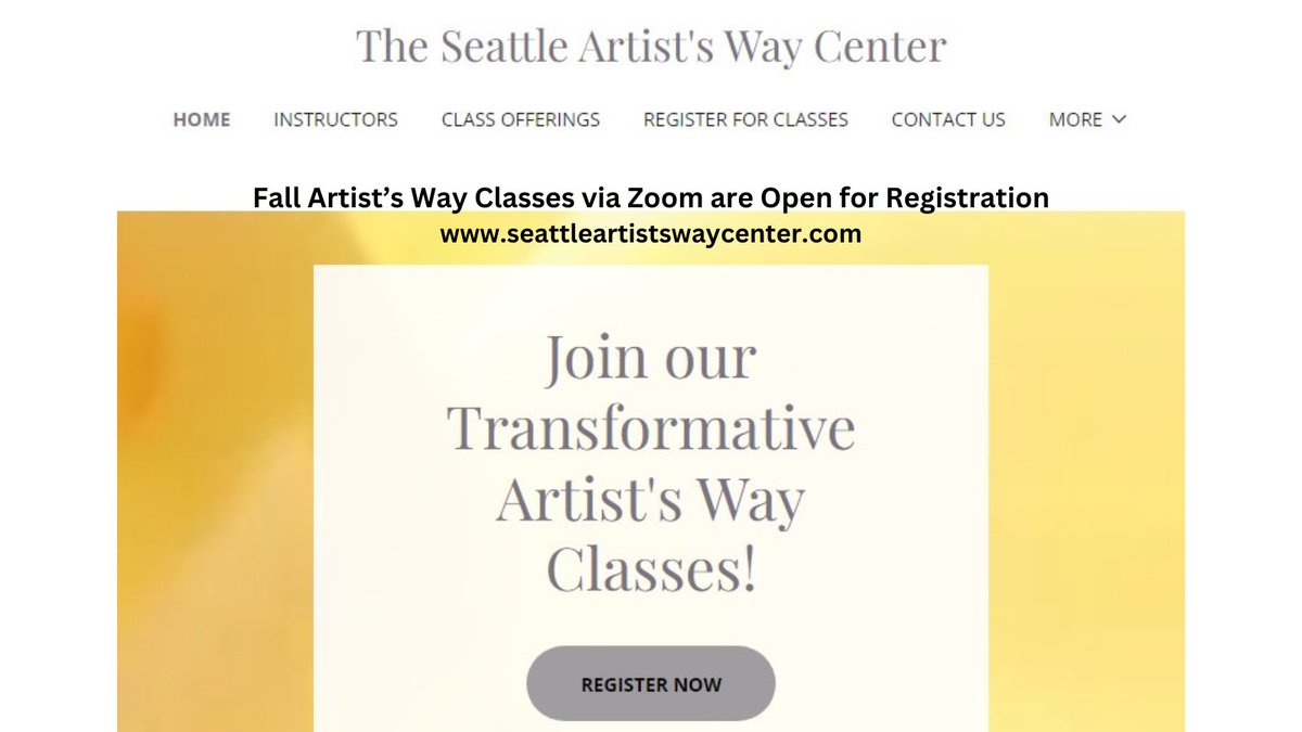 ArtistsWaySEA's tweet image. Fall excitement! seattleartistswaycenter.com 
#classesonline #fallcreativity #art #artists #weareallcreative