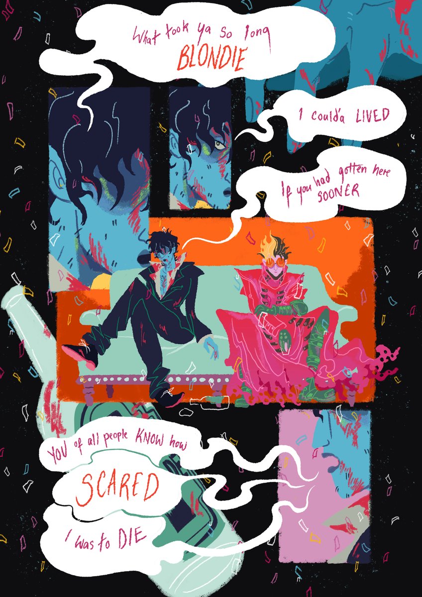witchiestwitch's tweet photo. What would he have said? 2/5  #TRIGUNイラコン #Trigun #Vashwood https://t.co/BXzgSs3Xyo