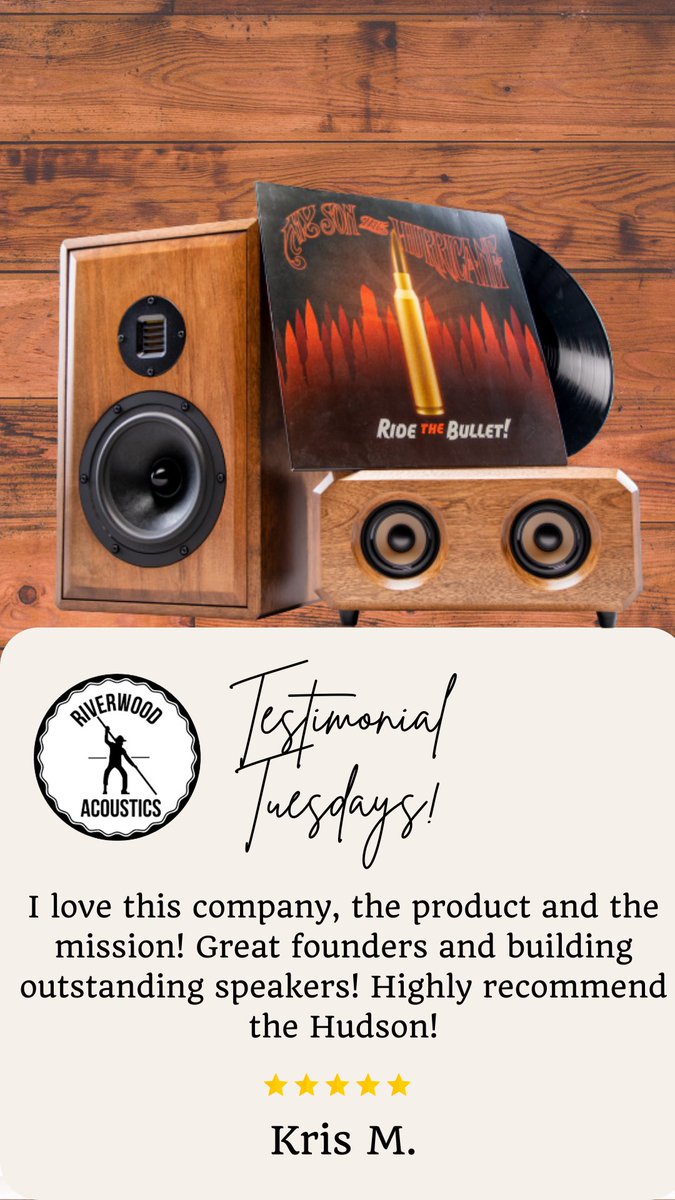 Our customers push us every day to continue to develop more HiFi audio products made from reclaimed wood.

We are so thankful to people like Kris who have left us reviews like the one he did.

Stay tuned! We have some cool updates coming soon!

#SmallBusiness #Sustainability