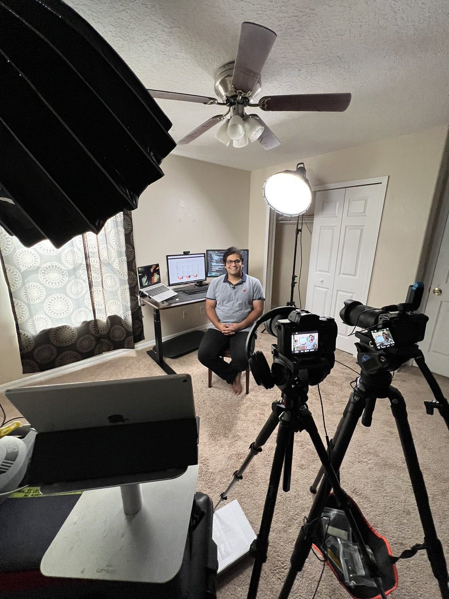 I had the pleasure of filming Dr. Hassam Sheikh, an AI and Machine Learning Research Scientist for CNBC’s “Millennial Money,” here in beautiful Orlando, Florida. 
.
.
.

#TechInnovation #AIResearch #Videography #ArtificialIntelligence #TechWorld #AIExperts #VideoProduction #AI