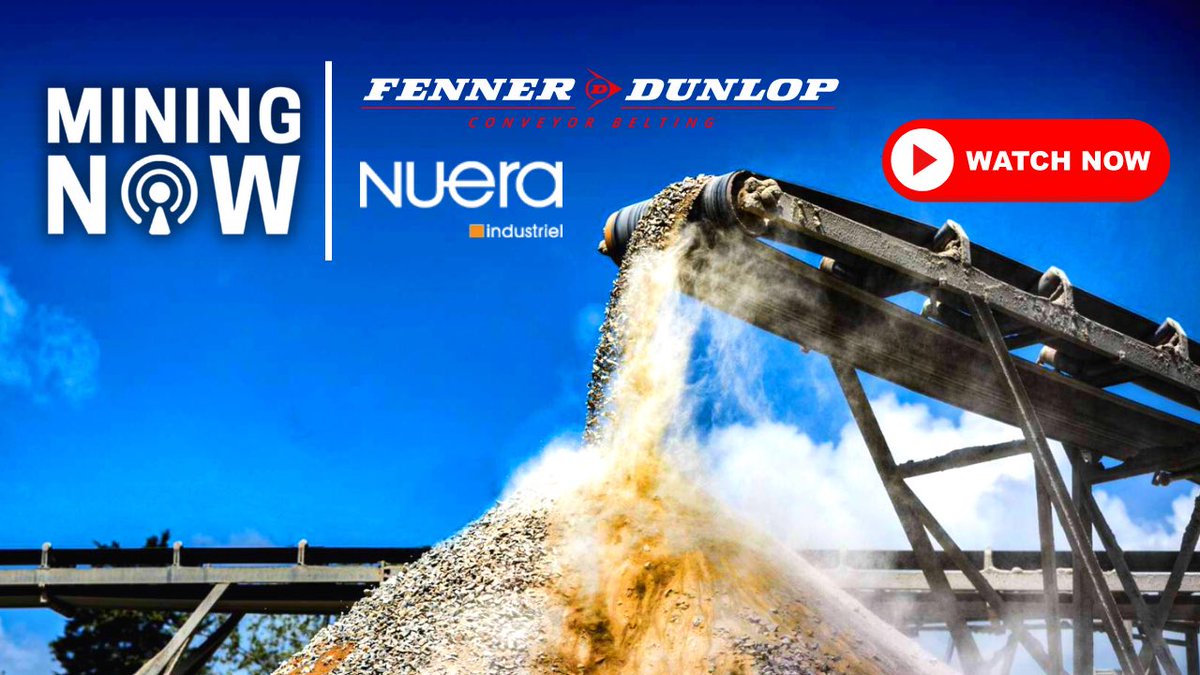 CrownsmenP's tweet photo. Fenner Dunlop &amp; Nuera Industriel - Tailoring Conveyor Belts for Every Mining Company

Watch Now: https://t.co/y920VofqeE

#mining #miningindustry #technology #innovation #cimtl23 https://t.co/mBlYATxFUt