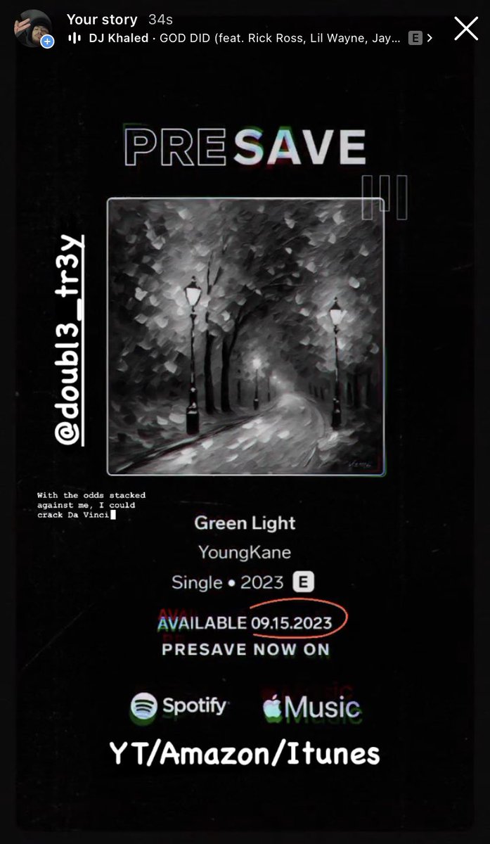 9/15/23 GREEN LIGHT!! WE ON GO FR