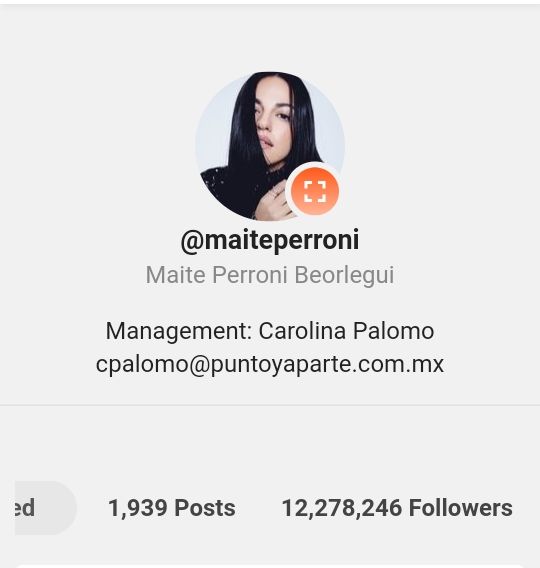 wallacceramaral's tweet photo. Falta pouco para chegar a 12,3 Milhões 🚀 @maiteperroni https://t.co/86J3tJjzLi
#MaitePerroni #RBD #Rebede #México #Brasil https://t.co/XjUyI0fmOJ