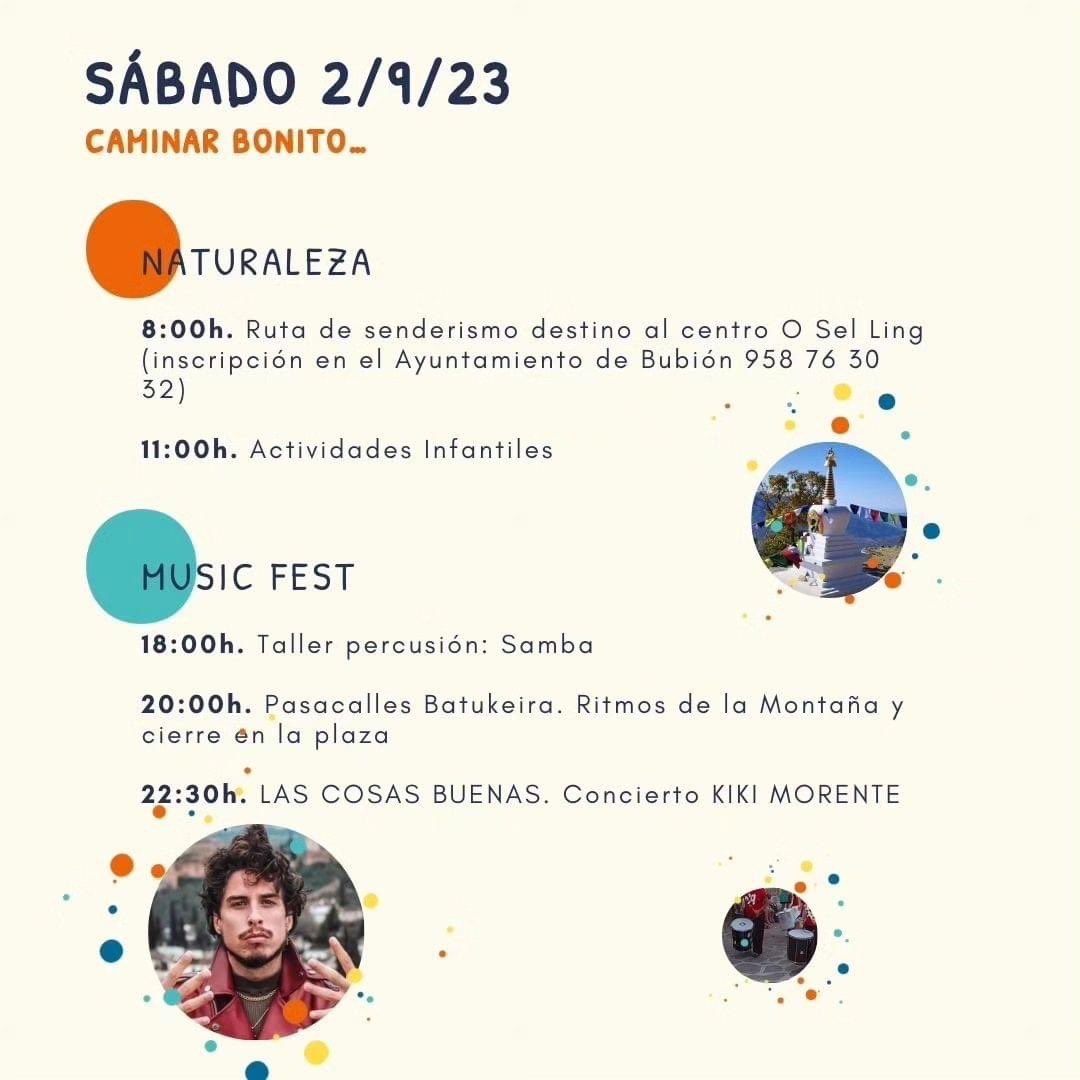 bubionturismo's tweet photo. ¡Vuelve Andalucía Slow Fest! 🏔️🌞

Está a punto de arrancar la II Edición del Andalucía Slow Fest, los días 1, 2 y 3 de septiembre.

Acércate al concepto del buen vivir y pasa un fin de semana espectacular en #bubion.

#AndaluciaSlowFest23 #bubiónslow #cittaslow #laalpujarra https://t.co/a2ritpdCYd
