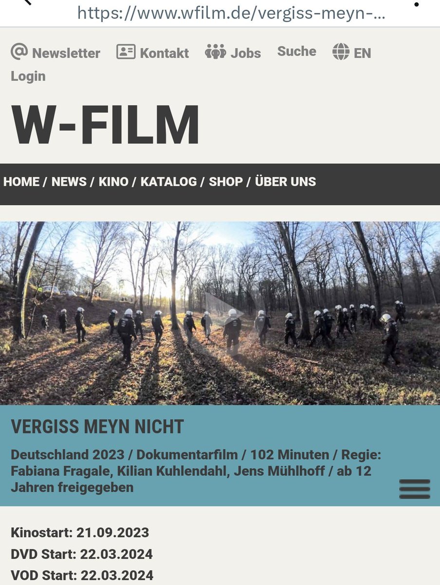 #VergissMeynNicht 
Film im Kino u.a. in #Saarbrücken #Trier #Karlsruhe 

#RestInPower 🌳 #HambiBleibt #Sonne #SteffenMeyn
