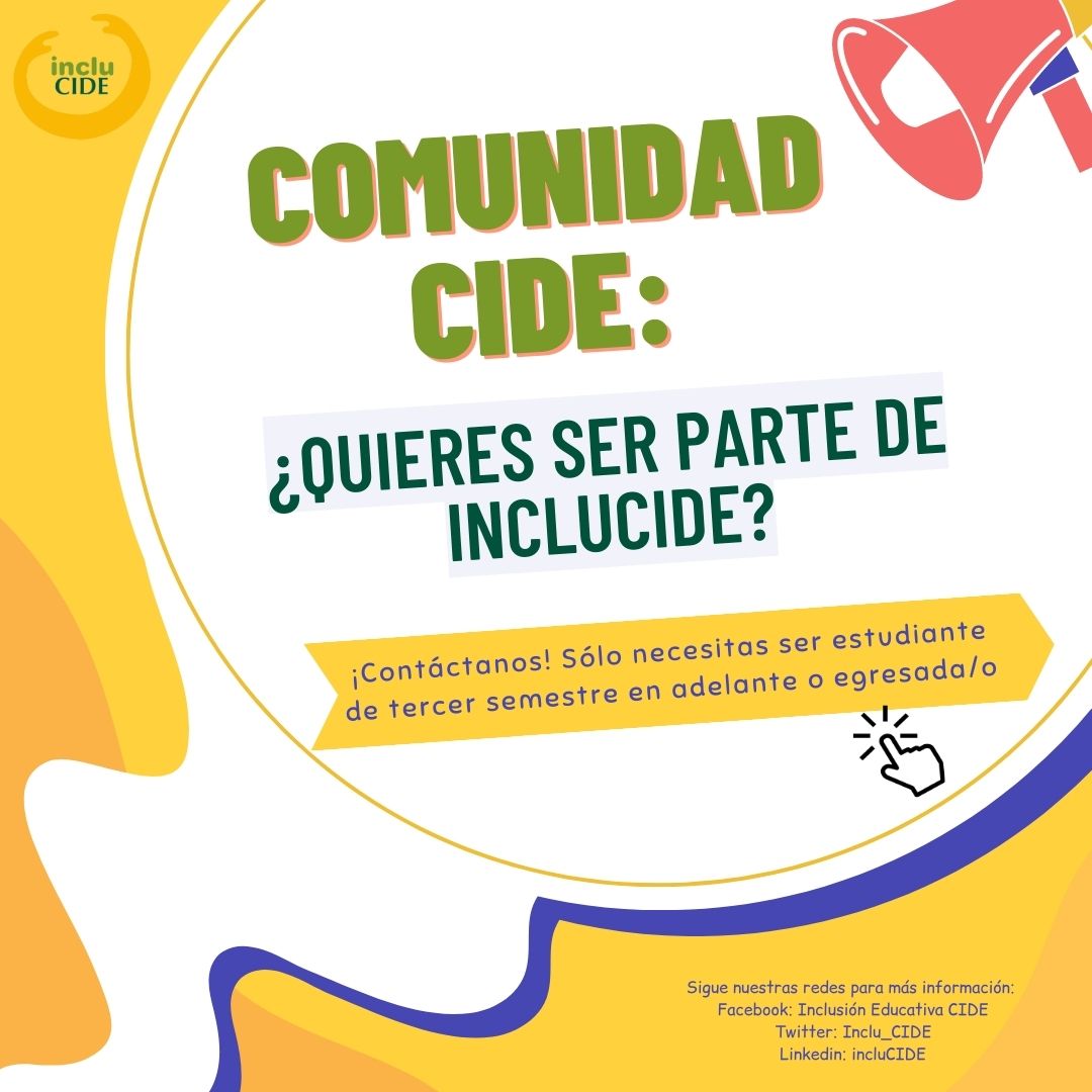 ¡Atención, cideítas y ex-cideítas! ¿Quieres formar parte del cambio? Únetenos. 🤓🧐

Pd. ¡Estudiantes pueden liberar su servicio social aquí!