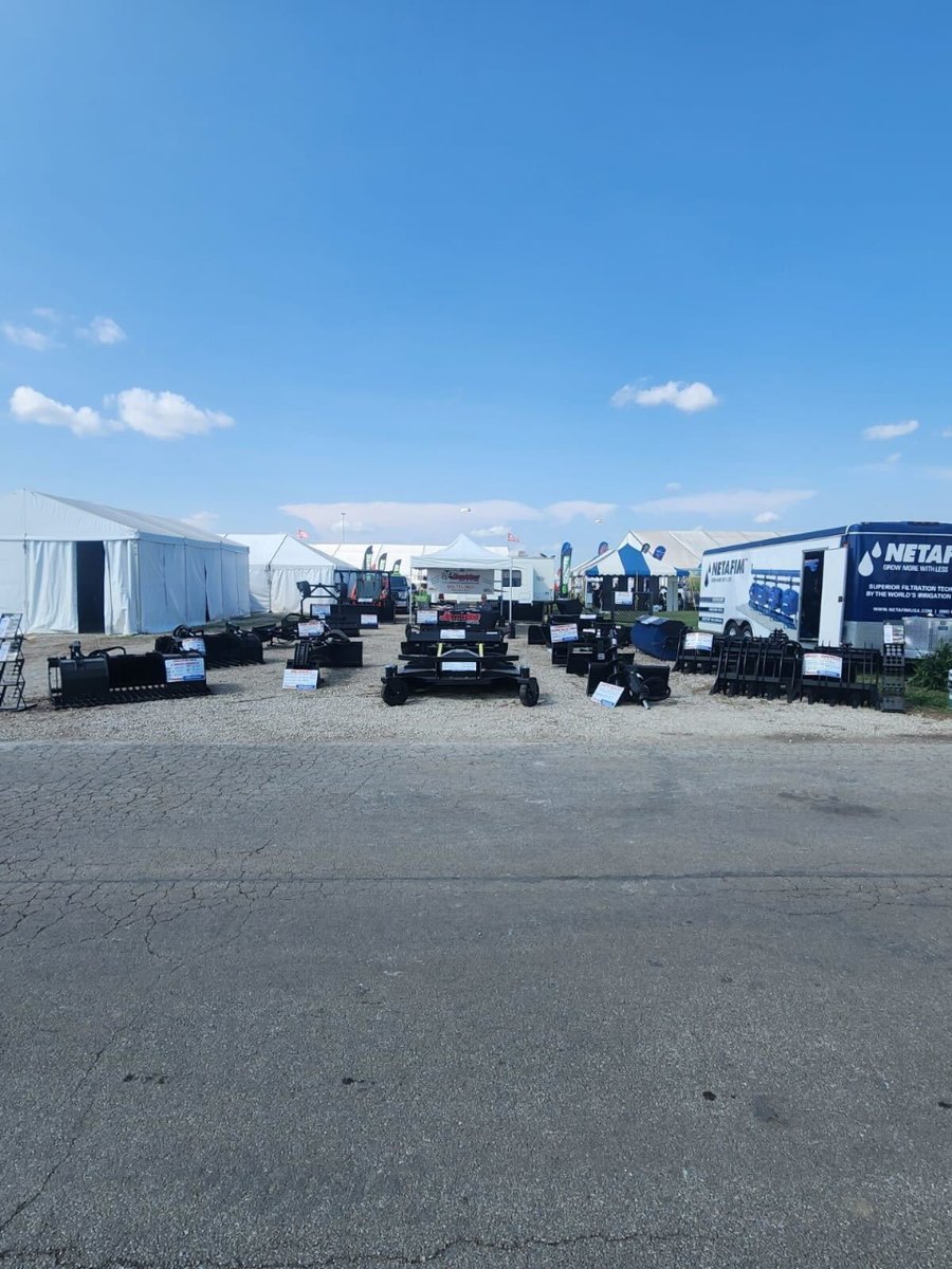 JenkinsIron's tweet photo. We are all set up at @FPShow in Decatur, Illinois. Come see our booth on 4th street! #Booth410 #AmericanMade https://t.co/zuCy3qtKOi