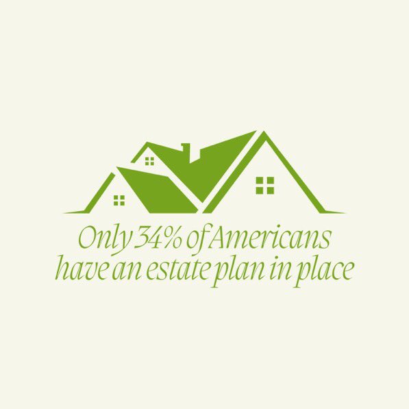 Did you know only 34% of Americans have an estate plan?  Don't leave things to chance – start planning today for a brighter tomorrow.

#estateplanning #protectyourlegacy #estateattorney