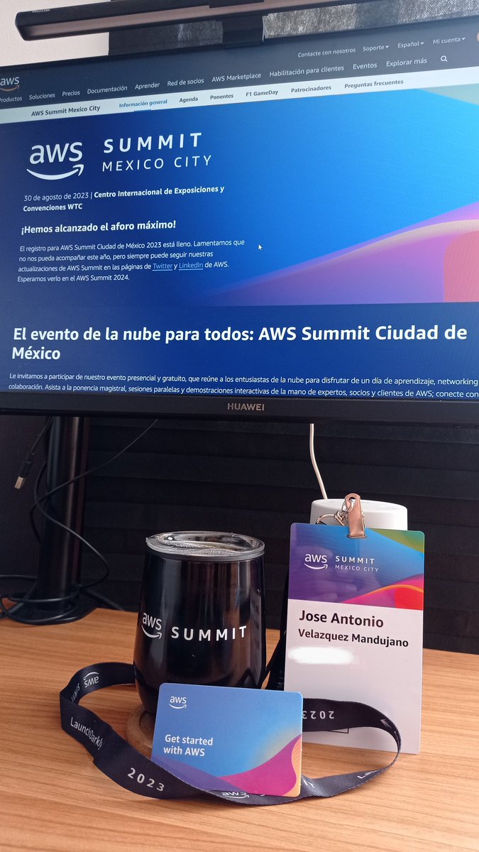AntonioVelaz72's tweet image. Listo para el #awssummit2023

Ando emocionado no les voy a mentir ❤️