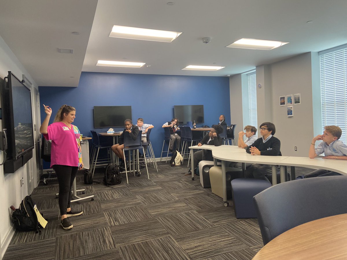 I am so excited about collaborating with the Mobile Film Office for our “Lights, Camera, Action” class.  Today, Kelly reviewed types of jobs in film &amp; brainstormed with Ss <a href="/BartonAcademy/">Barton Academy for Advanced World Studies</a> about their first film topic!