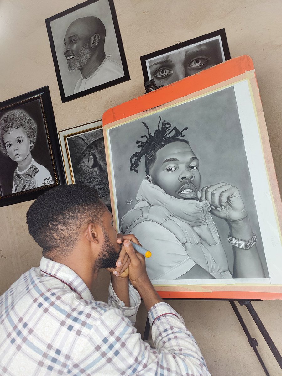Owieadoyi's tweet photo. Nigerians are talented people.

My man @prince_d_art made this beautiful drawing of @lilbaby4PF and I can't get over it. https://t.co/xNLChi5br1