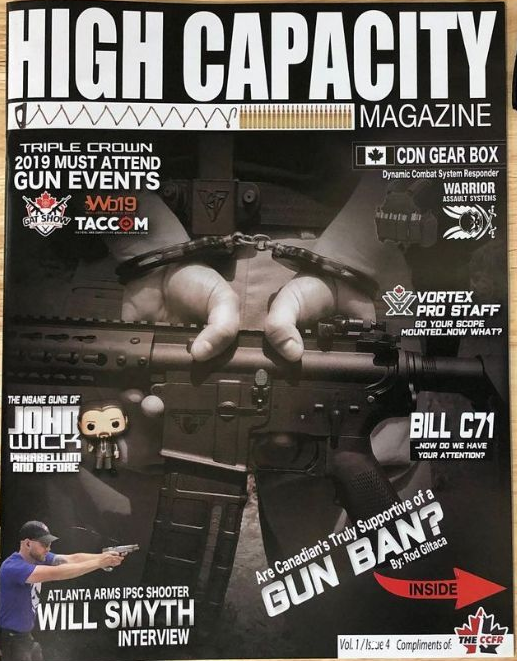 Polysesouvient's tweet image. The #CCFR seems particularly enamored by large-capacity magazines, including a partnership with "High Capacity Magazine" with an aim to "bolsters.. our growth models", presumably by attracting new extremist pro-gun supporters #BanHighCapacityMags firearmrights.ca/the-ccfr-and-h…