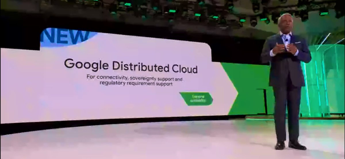 Oh! That 6th one is improved version of Google Cloud Stack in your datacenter, dubbed as #GoogleDistributedCloud. It’s GA now.

#GoogleCloudNext