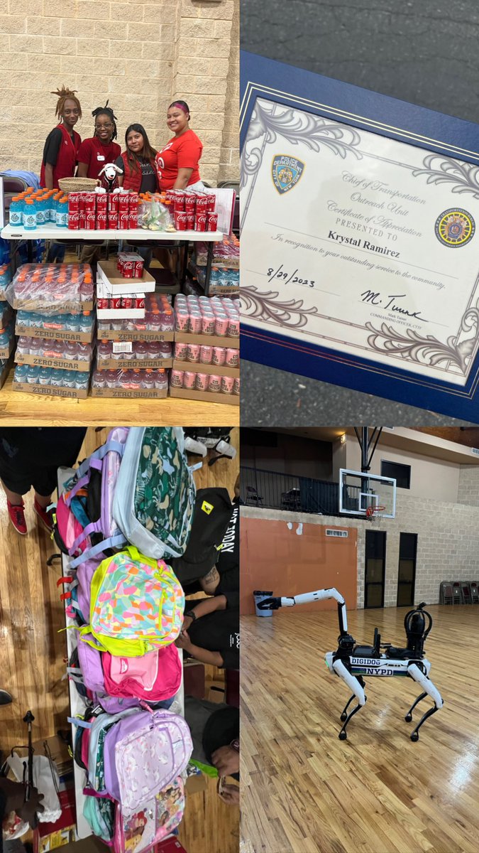 Krystal R. (@hrkrystal_) on Twitter photo Thank you T3372 team for coming out this morning to support the NYPD & Majority Baptist Church @ their annual BTS backpack giveaway. Super grateful to have been recognized by the NYPD for our partnership with the community! #TeamJamaica <a href="/KellyMcGarrity/">Kelly McGarrity</a> @NicoleTonnessen Thank you T3372 team for coming out this morning to support the NYPD & Majority Baptist Church @ their annual BTS backpack giveaway. Super grateful to have been recognized by the NYPD for our partnership with the community! #TeamJamaica <a href="/KellyMcGarrity/">Kelly McGarrity</a> @NicoleTonnessen