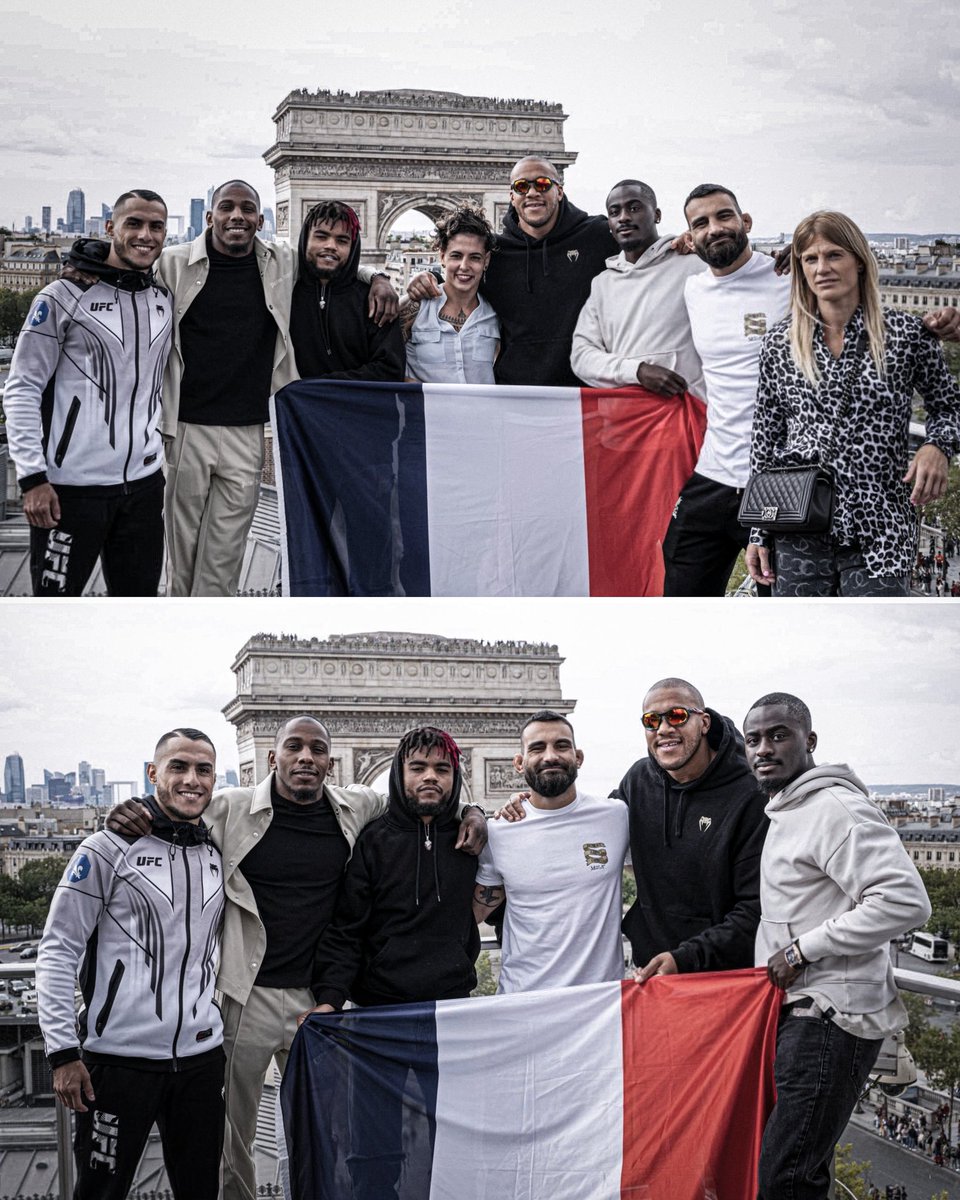 LaSueur_off's tweet photo. Notre Équipe de France ! 🇫🇷

#UFCParis https://t.co/4VrQZeKMd5