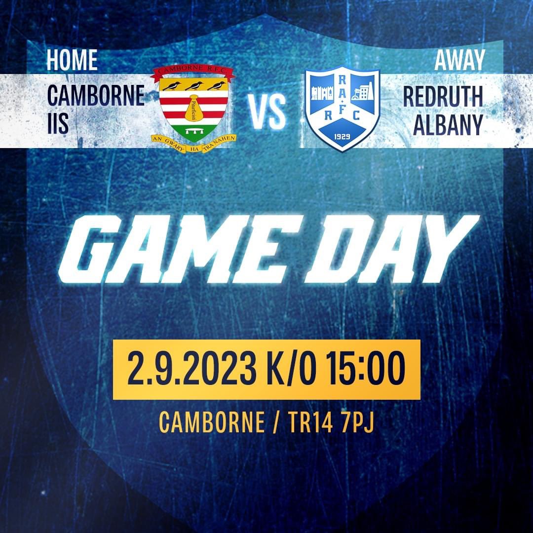 AlbanyRFC's tweet photo. Opening game of the season & it’s the short trip to @cambornerfc look forward to a competitive game.. @Cornwallrugby @fyb_rugby @bloodandmud hope to see you this season! 😉🏉 #GiveRugbyATry #EggChasing https://t.co/xNq31bwYDj