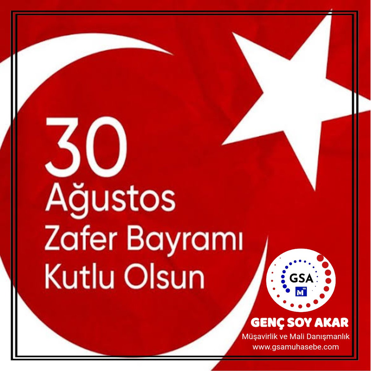 VOLKANAKAR's tweet photo. 🇹🇷 #30ağustoszaferbayramı #30 #ağustos #gsamuhasebe  #eDönüşüm #eArşiv #eFatura #eSMM #eArşivfatura #İstanbul #Kocaeli #GİB #SGK #Türmob #İsmmmo #İsmmmd #Şirket #Limitedşirket #Anonimşirket #Muhasebe #Muhasebeci #Smmm #Malidanışman #Malimüşavir
https://t.co/V8lvStFb50 https://t.co/LHlcLxqm7Z