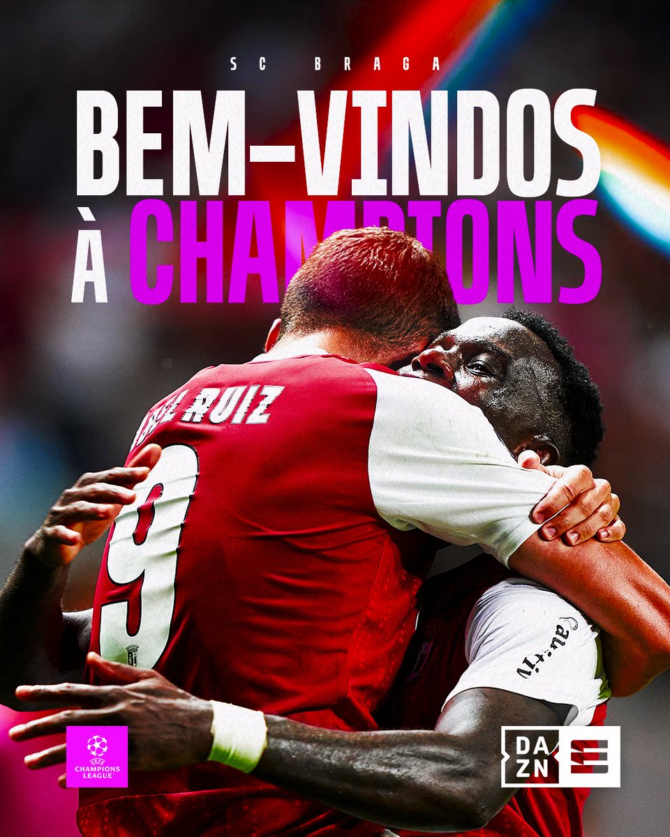 Bem-Vindos de volta à UEFA Champions League, <a href="/SCBragaOficial/">SC Braga</a>  🌟

#ChampionsELEVEN