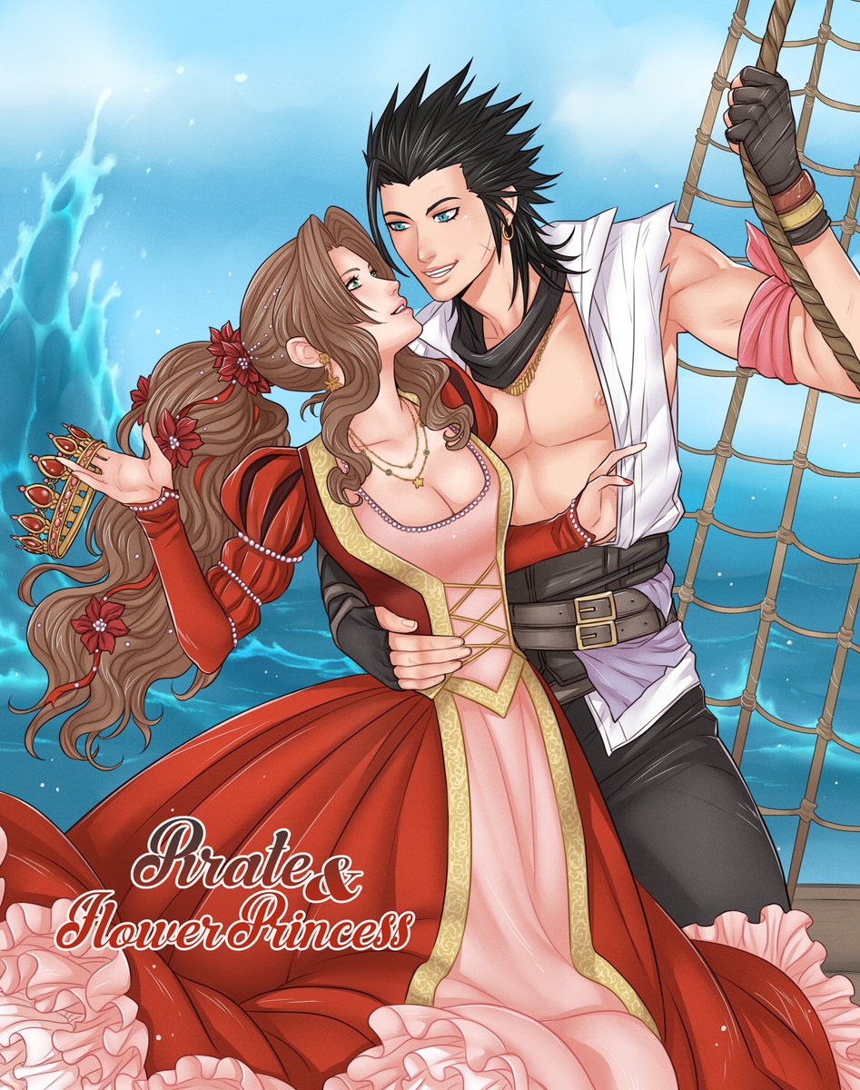 crylin6's tweet photo. Day 8: Royal AU ππ©·
The Pirate and the Flower Princess AU~
#ZerithWeek2023 #FF7R https://t.co/XYe6BIgLqL