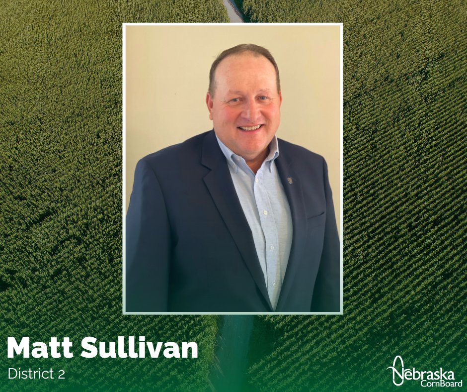 Gov. Jim Pillen recently appointed Matt Sullivan of Superior as the new District 2 Director for the Nebraska Corn Board. Brandon Hunnicutt of Giltner was reappointed to serve as the District 3 Director.

Read more here: nebraskacorn.gov/news-releases/…