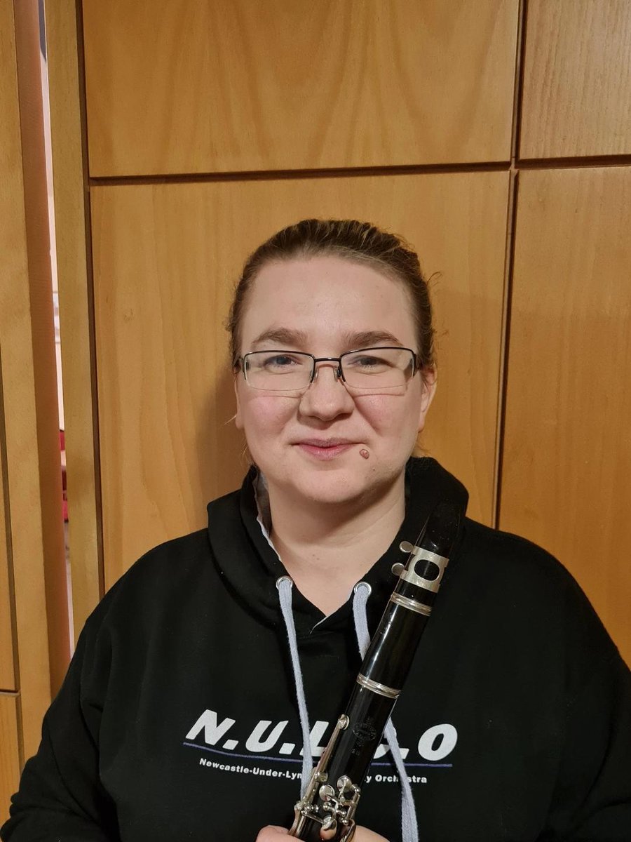 NULCOrchestra's tweet photo. Meet Selina from our clarinet section. She's not been with the group long but is already a big part of the NULCO family. Click to read more! https://t.co/QJEjhCTtsU https://t.co/SExheoZUuX