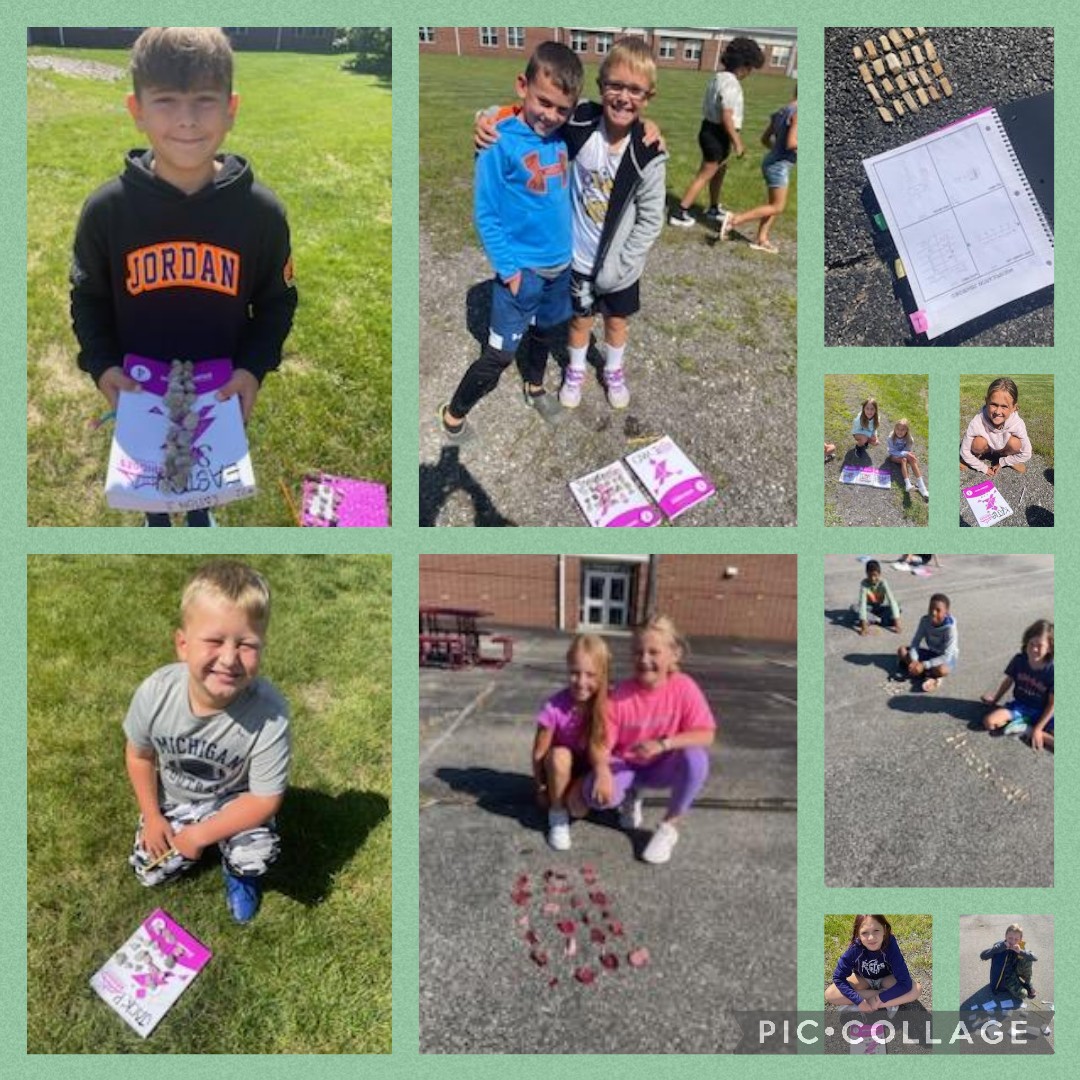 Nature Math was a great way to learn while enjoying the beautiful weather! <a href="/SupportAvonSch/">Support Avon Schools</a>