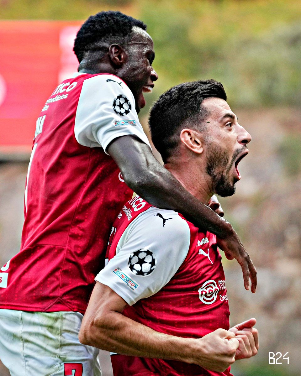 Braga está 𝗔𝗣𝗨𝗥𝗔𝗗𝗢 para a fase de grupos da Champions League, 11 anos depois! ⭐