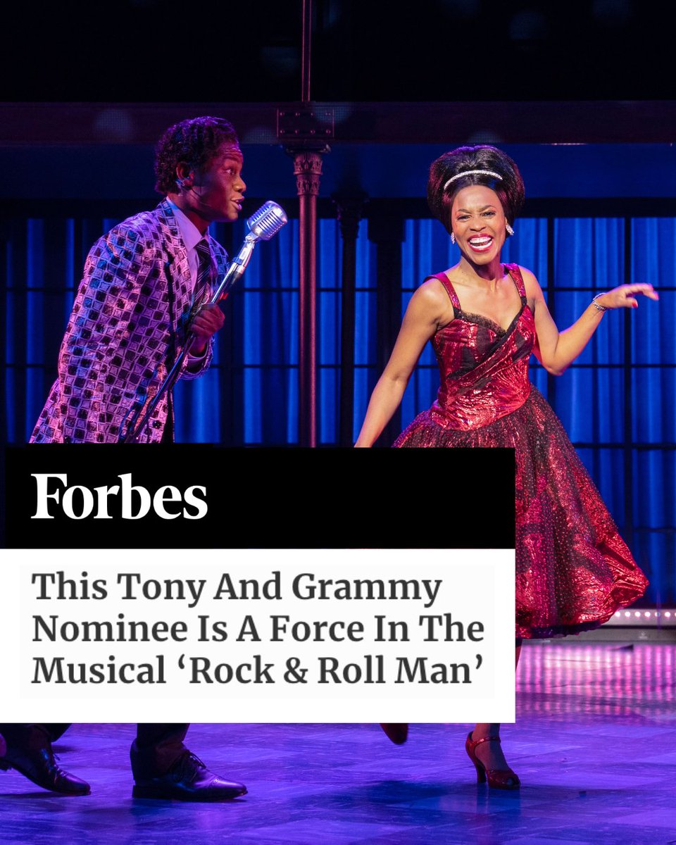 rockrollmanshow's tweet photo. .@valisialekae on portraying LaVern Baker: “She is this dynamic performer with loads of personality who used humor to allow herself to navigate through many different audiences." Read Valisia's full interview with Forbes: https://t.co/VsyCLMMkzx https://t.co/8faK9DkwBf