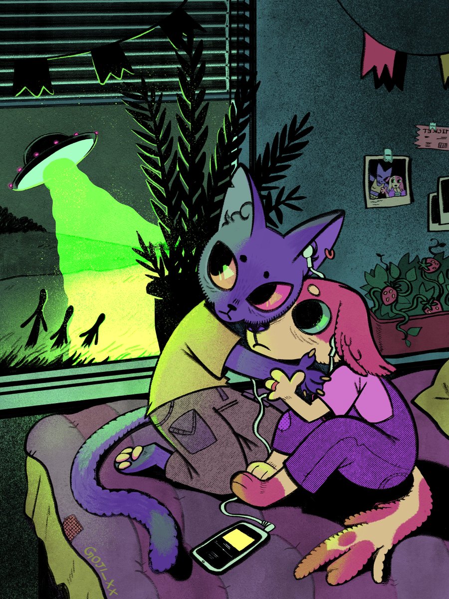 goji_xx's tweet image. it&apos;s okay, it&apos;s alright 
#illustration